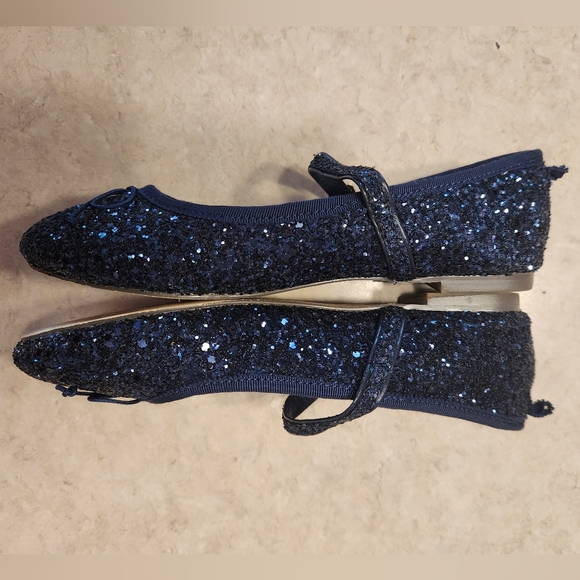 Crewcuts Sparkly Navy Dress Shoes - Picture 4 of 7